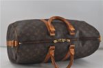 Auth Louis Vuitton Monogram Keepall Bandouliere 45 Boston Bag M41418 LV 7757D Online Hot Sale