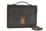 Auth Louis Vuitton Monogram Porte Documents Bandouliere M53338 Briefcase J1723 Online now