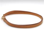 Authentic Louis Vuitton Leather Shoulder Strap Beige 47.2  LV 9129D Hot on Sale