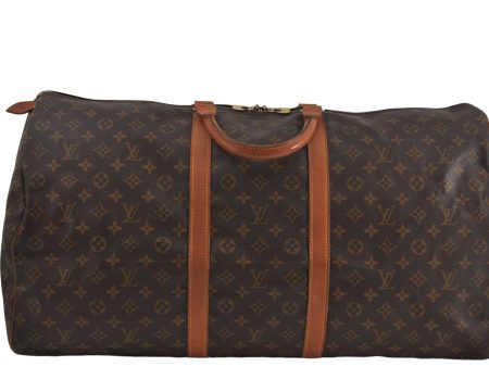 Authentic Louis Vuitton Monogram Keepall 60 Travel Boston Bag M41422 LV 6242D Online