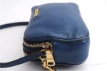 Authentic MIU MIU Leather Hand Pouch Purse 5ARH02 Blue Box 5412E Online Hot Sale