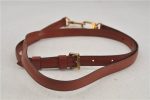 Authentic Louis Vuitton Leather Shoulder Strap Brown 39.4-46.5  LV 5105D Online