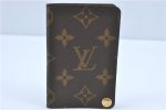 Auth Louis Vuitton Monogram Porte Cartes Credit Pression M60937 Card Case J2045 For Cheap