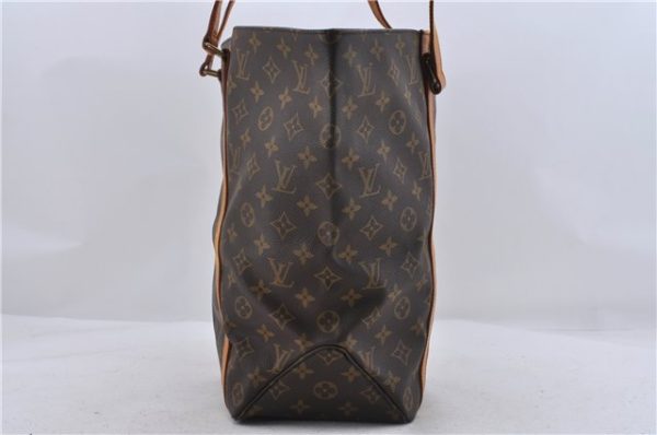 Authentic Louis Vuitton Monogram Sac Shopping PM Tote Bag M51108 LV 5954D For Sale