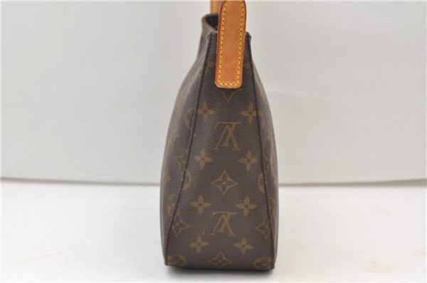 Authentic Louis Vuitton Monogram Looping MM Shoulder Bag M51146 LV 5453E For Cheap