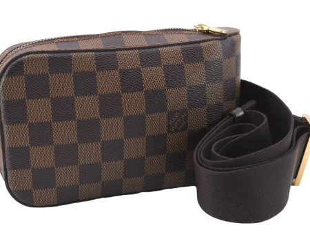 Authentic Louis Vuitton Damier Geronimos Waist Body Bag N51994 LV 5421E Online Hot Sale