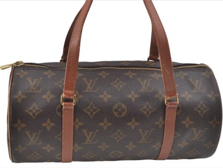 Authentic Louis Vuitton Monogram Papillon 30 Hand Bag Old Model LV J4397 Online Hot Sale