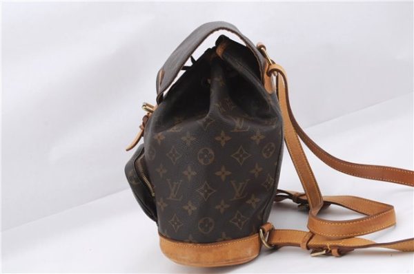 Authentic Louis Vuitton Monogram Montsouris MM Backpack M51136 LV 9985D Online