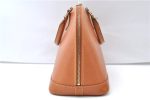 Authentic Louis Vuitton Epi Alma PM Hand Bag Brown M52148 LV 6867E Online