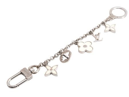 Auth Louis Vuitton Bijoux Sac Chaine Fleur de Epi Bag Charm M65110 White 5368E For Discount