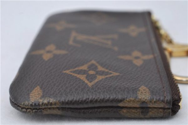 Authentic Louis Vuitton Monogram Pochette Cles Coin Case M62650 LV G7030 Online now