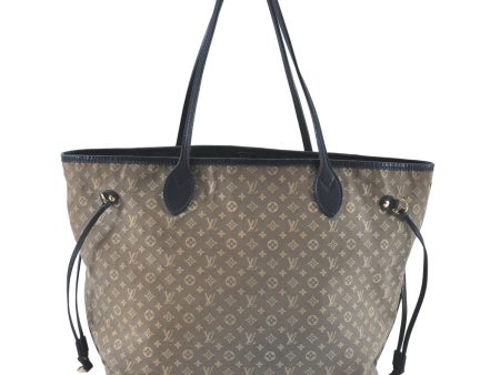 Auth Louis Vuitton Monogram Idylle Neverfull MM Tote Bag Navy M40514 LV J1851 For Discount