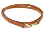 Authentic Louis Vuitton Leather Shoulder Strap Beige 47.2  LV 4556D Sale