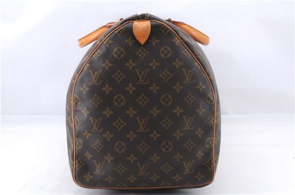 Authentic Louis Vuitton Monogram Keepall 55 Travel Boston Bag M41424 LV 1387E For Cheap