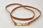 Authentic Louis Vuitton Leather Shoulder Strap Beige 47.2  LV 0176E Discount