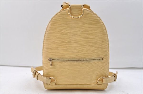 Authentic Louis Vuitton Epi Mabillon Backpack Ivory M5223A LV 2751E Supply