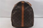 Auth Louis Vuitton Monogram Keepall Bandouliere 60 Boston Bag M41412 LV 1401E For Cheap