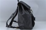 Authentic MCM PVC Leather Backpack Black G1224 Online