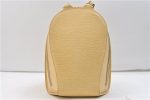 Authentic Louis Vuitton Epi Mabillon Backpack Ivory M5223A LV 2751E Supply