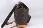 Authentic Louis Vuitton Monogram Montsouris GM Backpack M51135 LV 9739D For Cheap