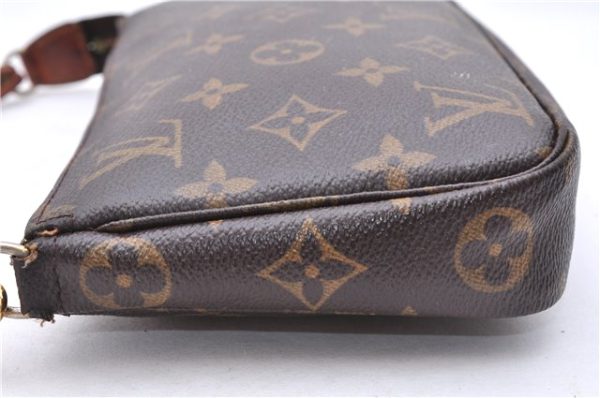 Authentic Louis Vuitton Monogram Pochette Accessoires Pouch M51980 LV Junk 2825E on Sale