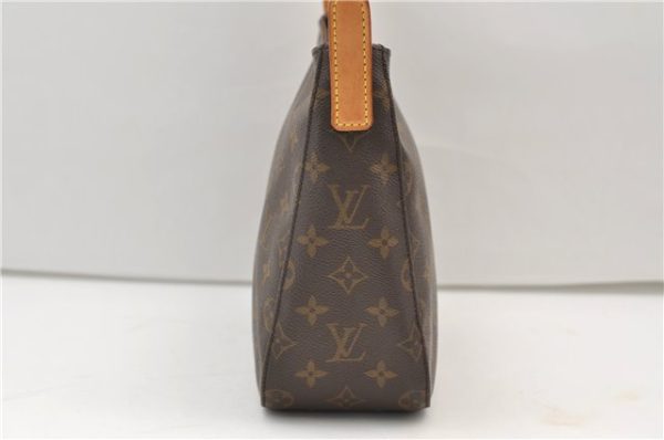 Authentic Louis Vuitton Monogram Looping MM Shoulder Bag M51146 LV 5453E For Cheap