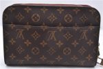 Authentic Louis Vuitton Monogram Orsay Clutch Hand Bag Purse M51790 LV 6759E For Discount