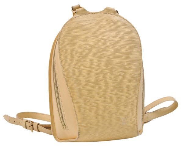 Authentic Louis Vuitton Epi Mabillon Backpack Ivory M5223A LV 2751E Supply