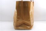 Authentic Louis Vuitton Vernis Reade GM Hand Tote Bag Yellow M91140 LV 2905E For Sale