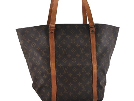 Authentic Louis Vuitton Monogram Sac Shopping PM Tote Bag M51108 LV 5954D For Sale