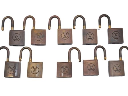 Authentic Louis Vuitton Padlock 10Set Old Model LV 5131D Cheap