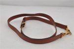 Authentic Louis Vuitton Leather Shoulder Strap Brown 39.4-46.5  LV 5105D Online