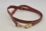 Authentic Louis Vuitton Leather Shoulder Strap Brown 39.4-46.5  LV 5105D Online