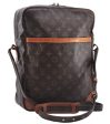 Authentic Louis Vuitton Monogram Danube 28 Shoulder Cross Body Bag LV 1415E Fashion