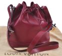 Authentic Louis Vuitton Epi Noe BB Shoulder Cross Bag Wine Red M40844 LV J3590 on Sale