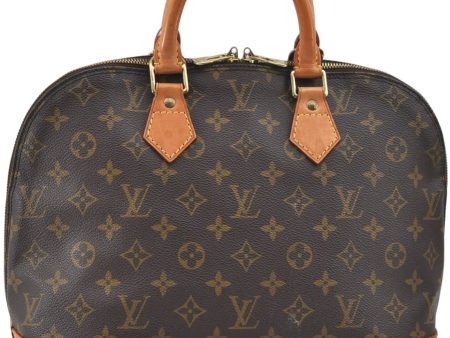 Authentic Louis Vuitton Monogram Alma Hand Bag Purse M51130 LV J4441 Online