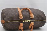 Authentic Louis Vuitton Monogram Keepall 45 Boston Bag M41428 LV 9454C For Cheap