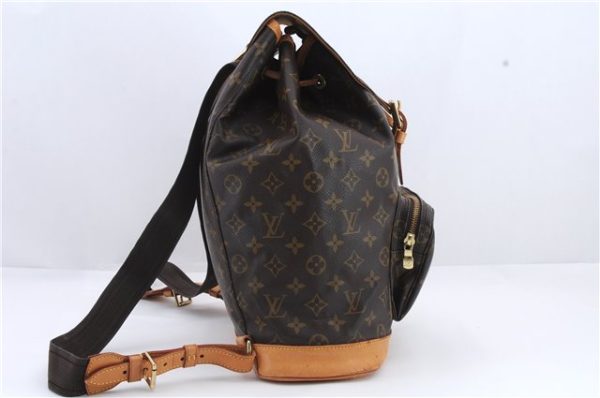 Authentic Louis Vuitton Monogram Montsouris GM Backpack M51135 LV 9002C Discount