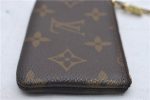 Authentic Louis Vuitton Monogram Pochette Cles Coin Case M62650 LV 9184D Online Hot Sale