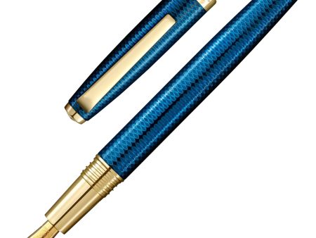 Laban Gloria Fountain Pen - Sapphire Blue Online now