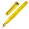 Laban Rosa Fountain Pen - Sunny Yellow GT Sale