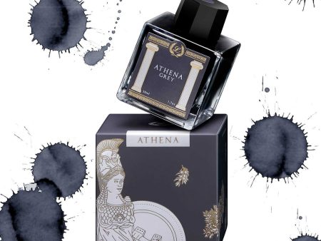 Laban Greek Mythology II Ink Bottle, Athena Grey - 50ml Online Sale