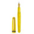 Laban Rosa Fountain Pen - Sunny Yellow GT Sale