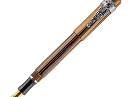 Laban Ebonite Fountain Pen - Yellow CT Cheap