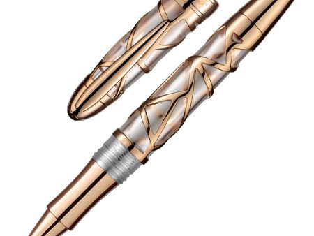 Laban Skeleton Roller Ball Pen - Rosegold Online Sale