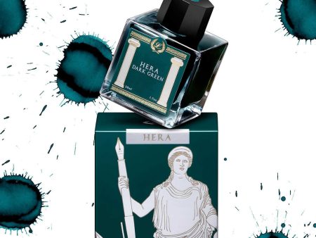 Laban Greek Mythology II Ink Bottle, Hera Dark Green - 50ml For Sale