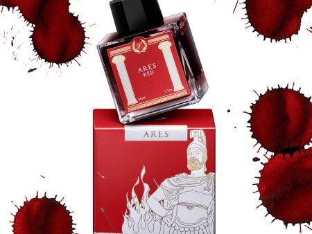 Laban Greek Mythology II Ink Bottle, Ares Red - 50ml Sale