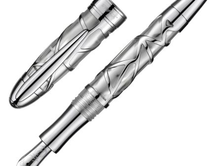 Laban Skeleton Fountain Pen - Silver Online now