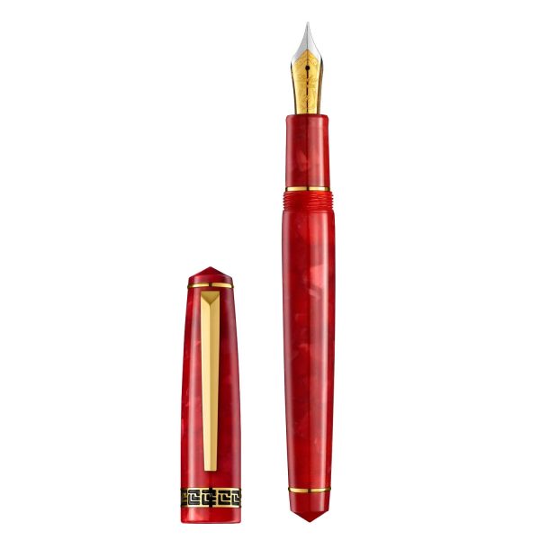 Laban Rosa Fountain Pen - Passion Red GT Discount