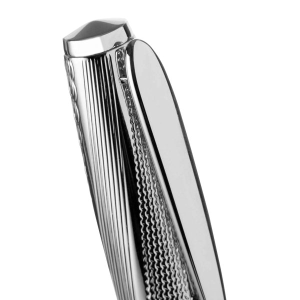 Laban Macerata Fountain Pen - Sterling Silver For Sale